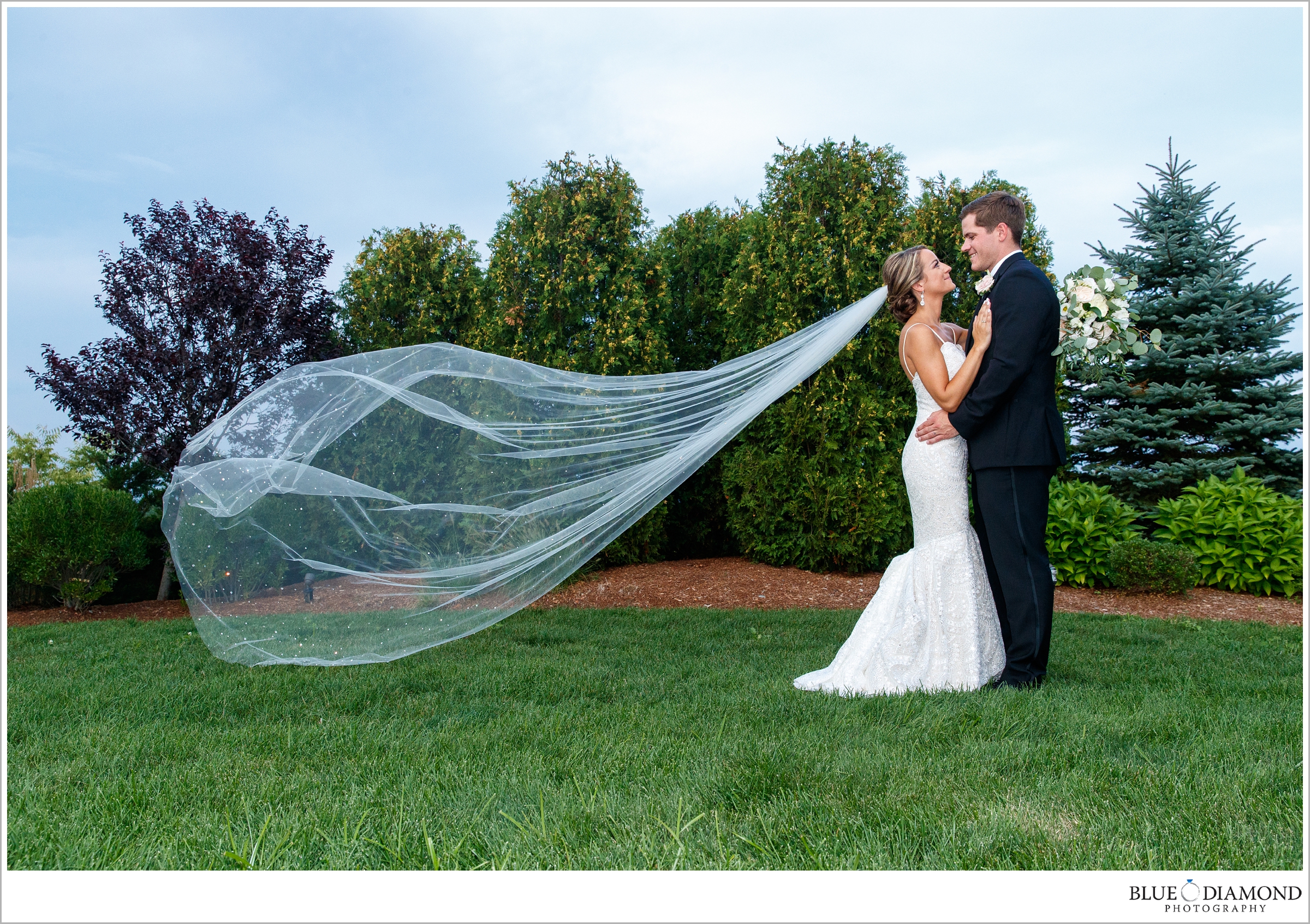 Flying Wedding Veil