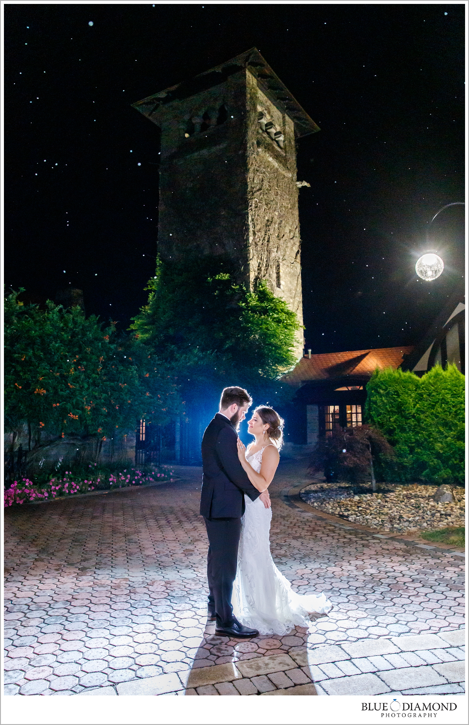 St Clements Castle Wedding Night Shots
